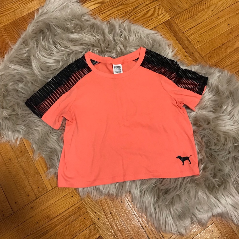 PINK - VS Crop Tee ✰